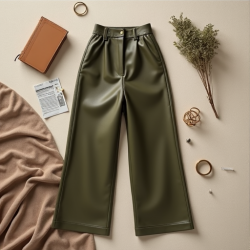 ChicFlex Faux Leather Culottes
