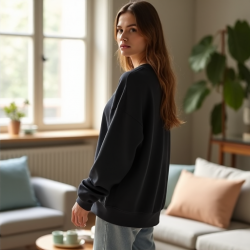 Cozy Luxe Drop Shoulder Sweatshirt