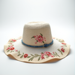 Beach Babe Embroidered Sun Hat