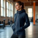 Energize Women's Pre-Workout Zip Hoodie