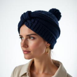ChicKnits Women's Knitted Turban Headwrap