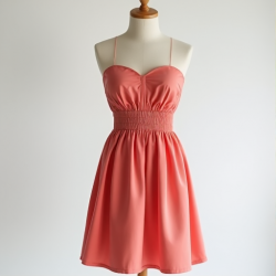 Elysian Elegance Strapless Bandeau Dress