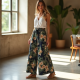 Chic Breeze Printed Palazzo Pants