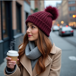 Cozy Comfort Fleece Lined Beanie