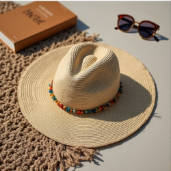 Bohemian Bliss Straw Cowboy Hat