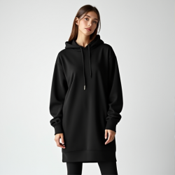 Urban Chic Longline Tunic Hoodie
