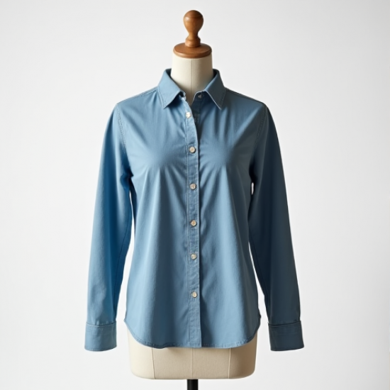 Chic Comfort Chambray Button-Up