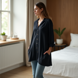 Elysian Breeze Tunic Blouse