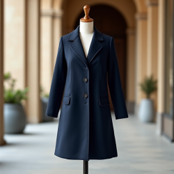 Elegance A-Line Swing Coat