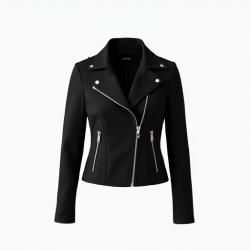 Elysian Faux Suede Moto Jacket