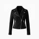 Elysian Faux Suede Moto Jacket