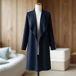 Elegance Flow Waterfall Cardigan Coat