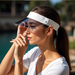 ChicShield Women's Transparent Visor