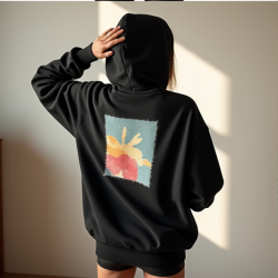 Chic Vibe Graphic Hoodie