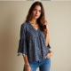 Boho Chic Tassel Blouse