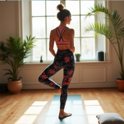 EcoChic Printed Yoga Leggings