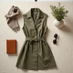 Elysian Breeze Women's Lightweight Trench Vest