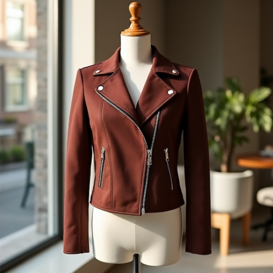 Urban Chic Suede Biker Jacket