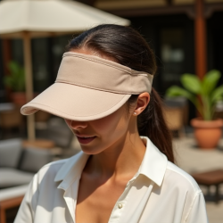 Voyage Luxe Roll-Up Visor