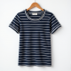 Chic Stripes Women's Ringer Tee