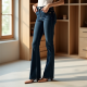 Elysian Elegance Bootcut Denim Jeans
