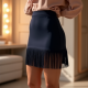 Fringe Chic Mini Skirt