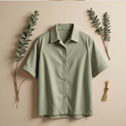 Elysian Breeze Camp Collar Shirt