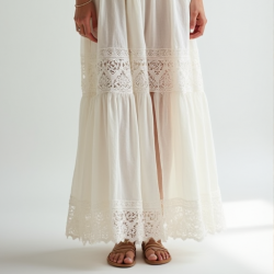 Elysian Crochet Maxi Dress