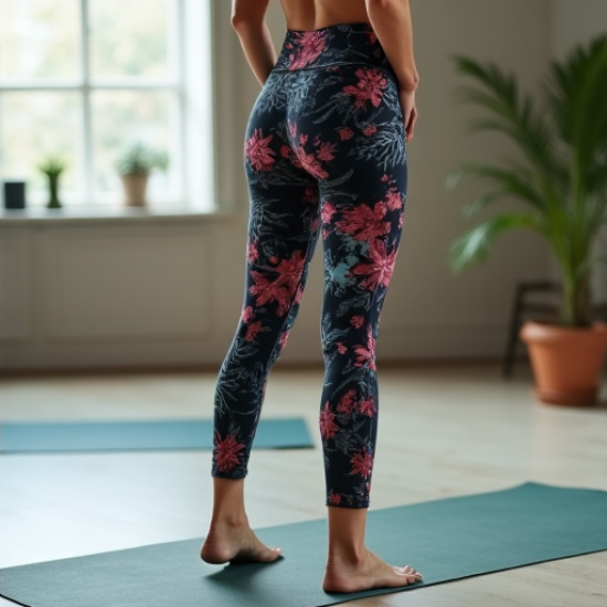 EcoChic Printed Yoga Leggings