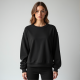 Glimmer Chic Metallic Foil Sweatshirt