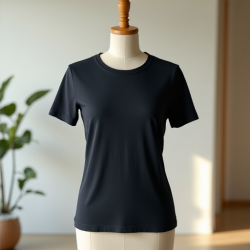 Evergreen Essentials Cotton Crew Tee