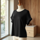 Chic Elegance Statement Sleeve Tee