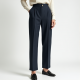 Chic Elegance Tweed Tapered Trousers