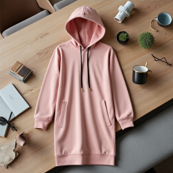Urban Chic Longline Tunic Hoodie