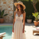 Elysian Crochet Maxi Dress