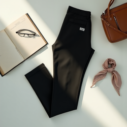 Elegance Flex Women's Straight Leg Chinos