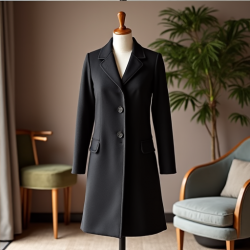 Elegance A-Line Swing Coat
