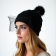 Elegance Veil Beanie