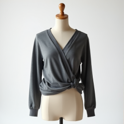 Serenity Wrap Yoga Sweatshirt