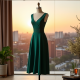 Elysian Charm Fit and Flare Cocktail Dress