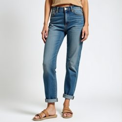 ChicEase Relaxed Fit Boyfriend Jeans