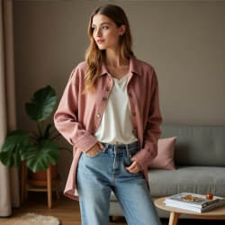 Chic Comfort Corduroy Overshirt