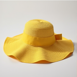 Sunkissed Elegance Wide Brim Visor