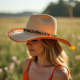Bohemian Bliss Straw Cowboy Hat