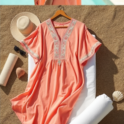 Serenity Shores Women's Kaftan Cover-Up
