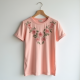 Floral Elegance Applique Tee