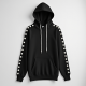Elegance Pearl Detail Fashion Hoodie