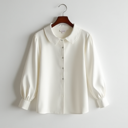 Chic Elegance Peter Pan Blouse