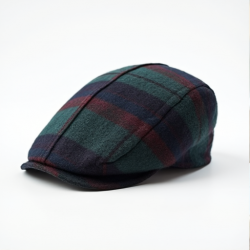 Chic Heritage Plaid Beret