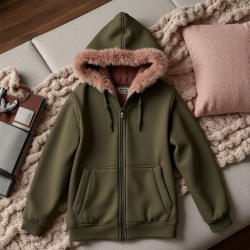 Cozy Luxe Faux Fur Lined Hoodie